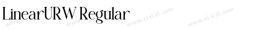 LinearURW Regular字体转换 LinearURW Regular字体转换